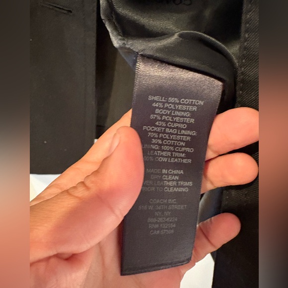 Black Coach trench - Picture 6 of 6